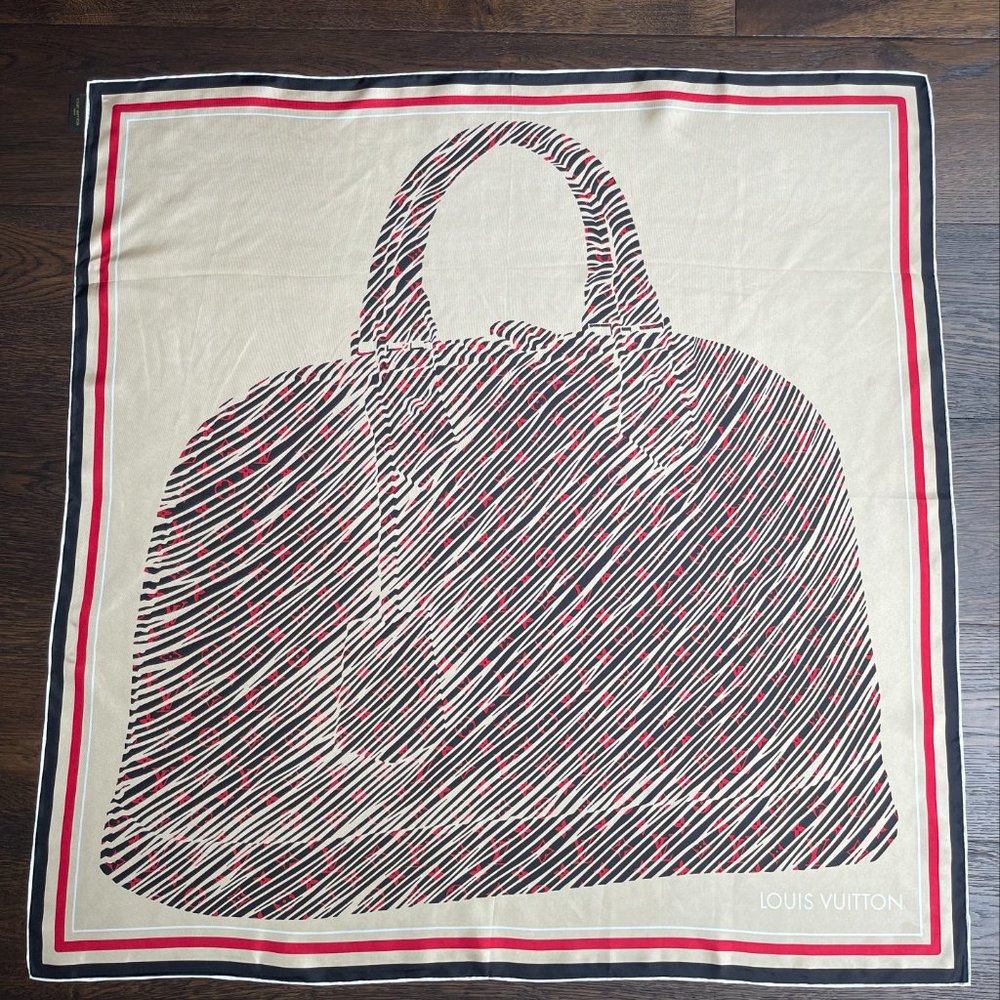 Louis Vuitton Wrap Monogram Pattern Alma Bag Prin… - image 8